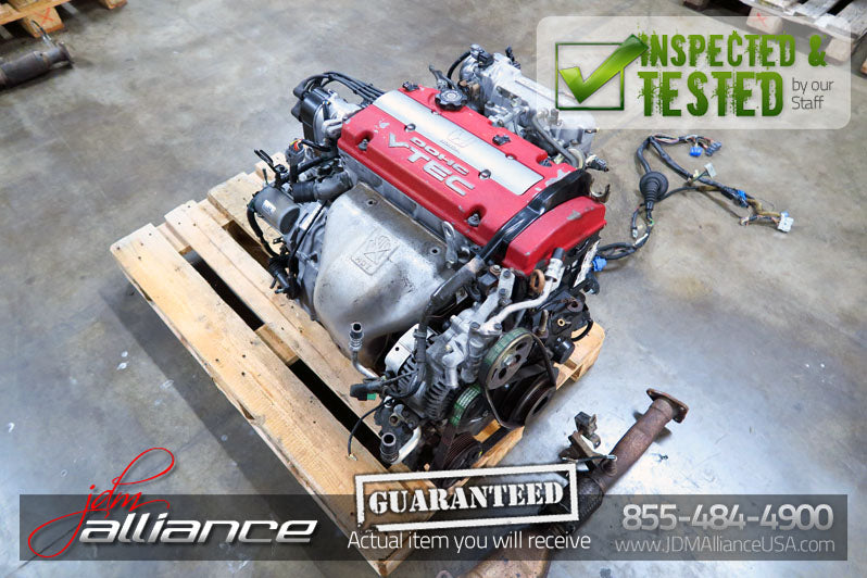 JDM Honda Prelude SiR S-Spec H22A 2.2L DOHC VTEC Engine & 5 Spd LSD Transmission - JDM Alliance LLC