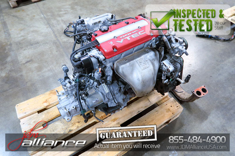 JDM Honda Prelude SiR S-Spec H22A 2.2L DOHC VTEC Engine & 5 Spd LSD Transmission - JDM Alliance LLC