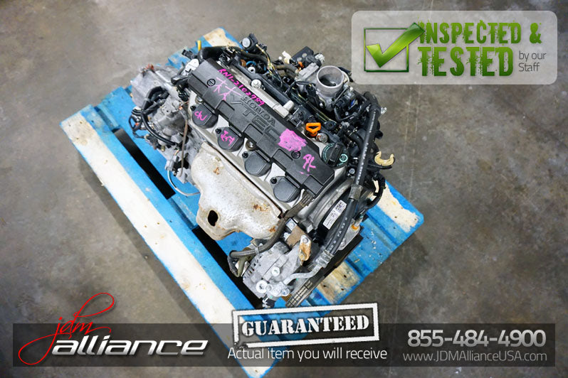 JDM 01-05 Honda Civic EX D17A 1.7L SOHC VTEC Engine D17A2 - JDM Alliance LLC