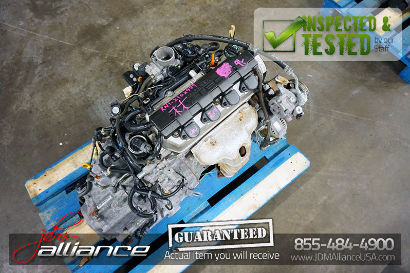 JDM 01-05 Honda Civic EX D17A 1.7L SOHC VTEC Engine D17A2 - JDM Alliance LLC