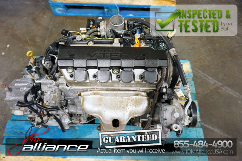 JDM 01-05 Honda Civic EX D17A 1.7L SOHC VTEC Engine D17A2 - JDM Alliance LLC
