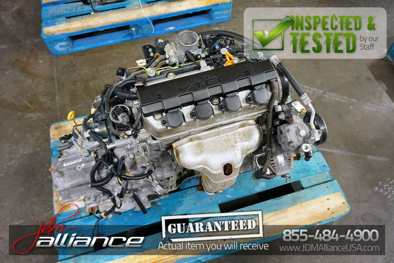 JDM 01-05 Honda Civic EX D17A 1.7L SOHC VTEC Engine D17A2 - JDM Alliance LLC