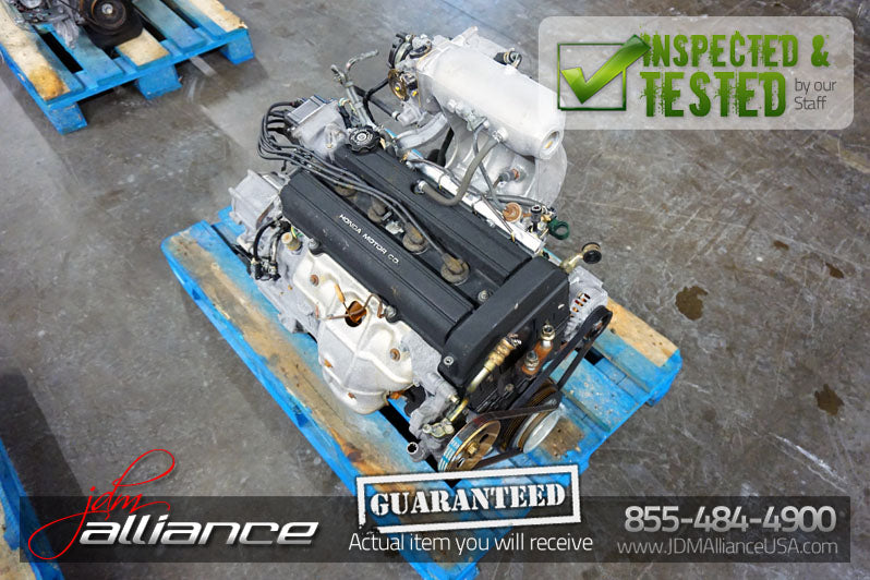 JDM 99-01 Honda CR-V B20B 2.0L DOHC obd2 High Compression Engine Integra - JDM Alliance LLC