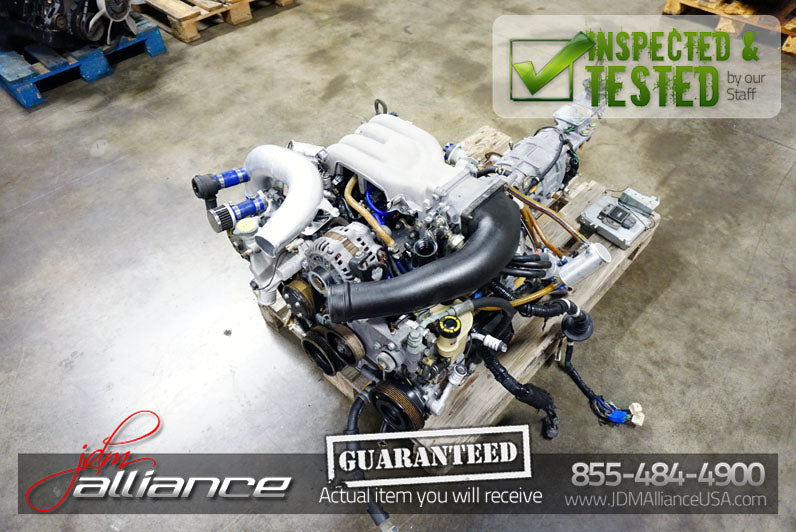 JDM Mazda RX-7 13B-RE Single Turbo Rotary Engine ECU 5 Speed Transmission FD3S