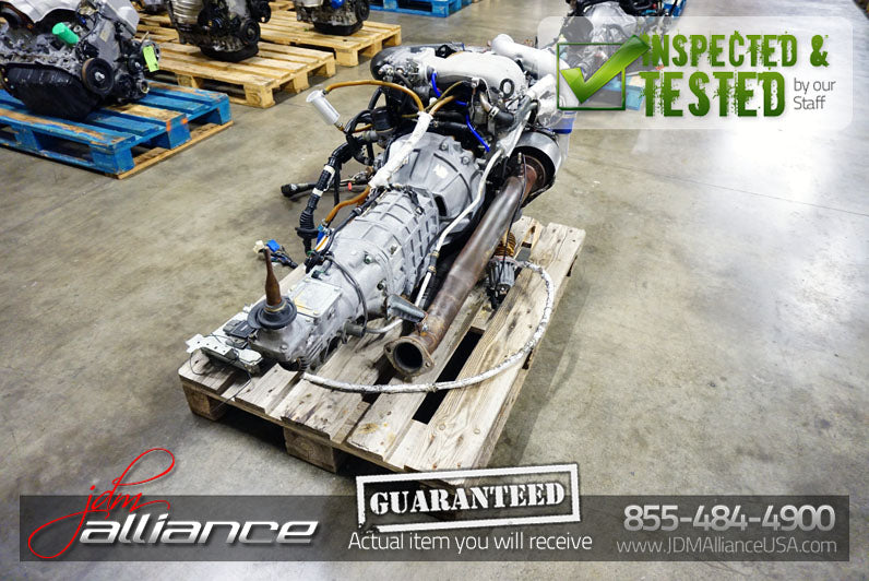 JDM Mazda RX-7 13B-RE Single Turbo Rotary Engine ECU 5 Speed Transmission FD3S - JDM Alliance LLC