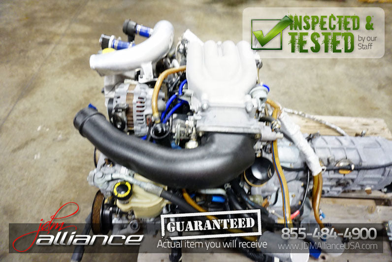JDM Mazda RX-7 13B-RE Single Turbo Rotary Engine ECU 5 Speed Transmission FD3S - JDM Alliance LLC