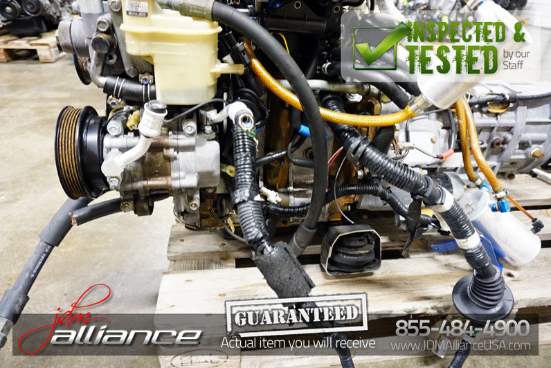 JDM Mazda RX-7 13B-RE Single Turbo Rotary Engine ECU 5 Speed Transmission FD3S - JDM Alliance LLC