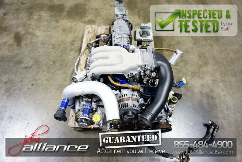 JDM Mazda RX-7 13B-RE Single Turbo Rotary Engine ECU 5 Speed Transmission FD3S - JDM Alliance LLC