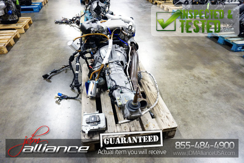 JDM Mazda RX-7 13B-RE Single Turbo Rotary Engine ECU 5 Speed Transmission FD3S - JDM Alliance LLC