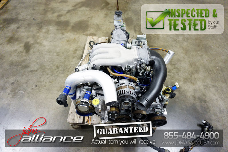 JDM Mazda RX-7 13B-RE Single Turbo Rotary Engine ECU 5 Speed Transmission FD3S - JDM Alliance LLC