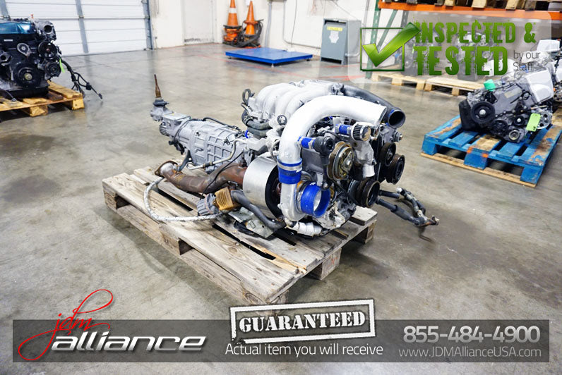 JDM Mazda RX-7 13B-RE Single Turbo Rotary Engine ECU 5 Speed Transmission FD3S - JDM Alliance LLC