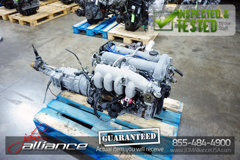 JDM 90-97 Mazda Miata B6 1.6L DOHC Turbo Engine & 5 Speed Manual Transmission - JDM Alliance LLC