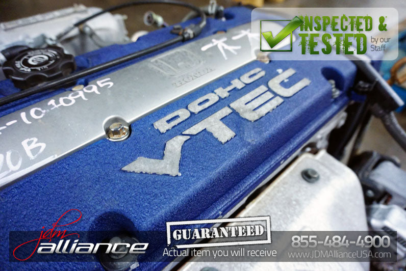 JDM Honda Accord Prelude F20B 2.0L DOHC VTEC Engine Only H23A H22A4 H22A - JDM Alliance LLC