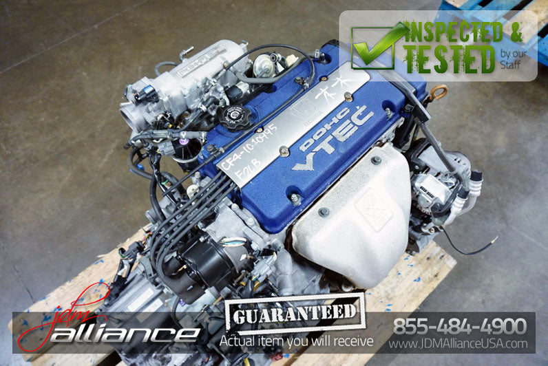 JDM Honda Accord Prelude F20B 2.0L DOHC VTEC Engine Only H23A H22A4 H22A - JDM Alliance LLC