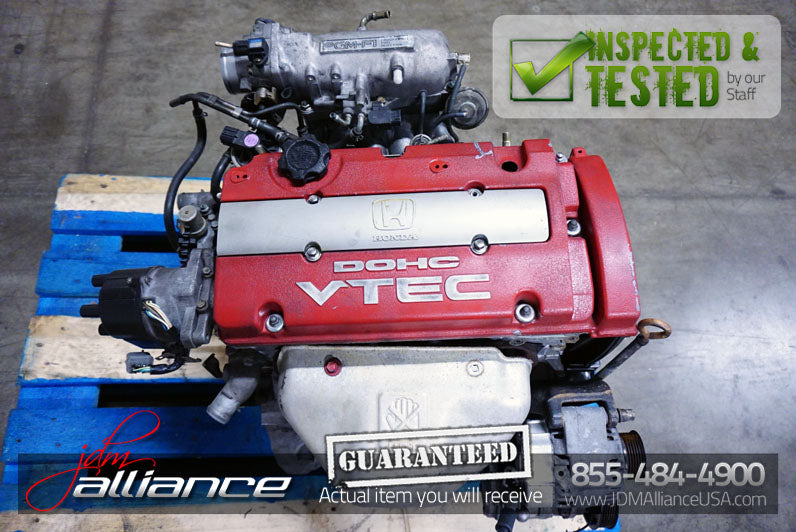 JDM Honda Accord Prelude F20B 2.0L DOHC VTEC Engine Only H23A H22A4 H22A - JDM Alliance LLC