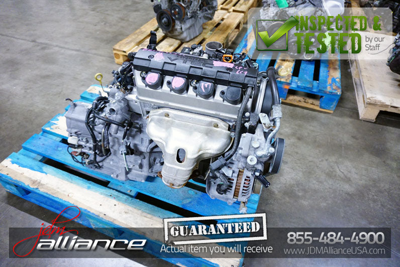 JDM 01-05 Honda Civic EX D17A 1.7L SOHC VTEC Engine ONLY D17A2 - JDM Alliance LLC