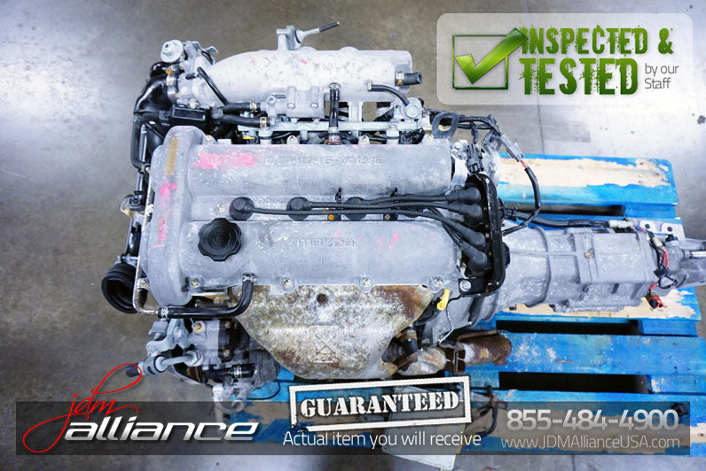 JDM 90-97 Mazda Miata B6 1.6L DOHC Engine 5 Speed Manual Transmission - JDM Alliance LLC