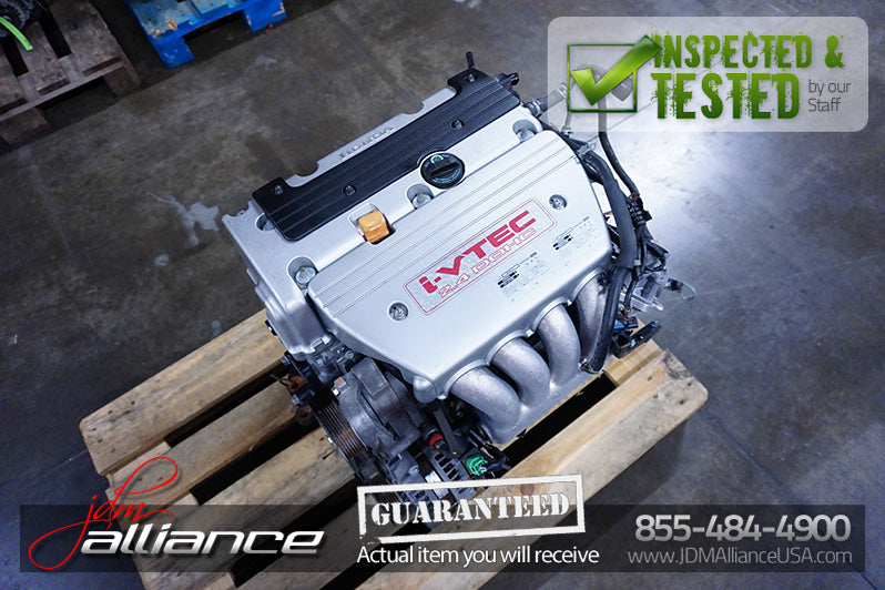 Details about JDM 04-08 Honda K24A 2.4L DOHC i-VTEC RBB 200HP Engine K24A2 Acura TSX - JDM Alliance LLC