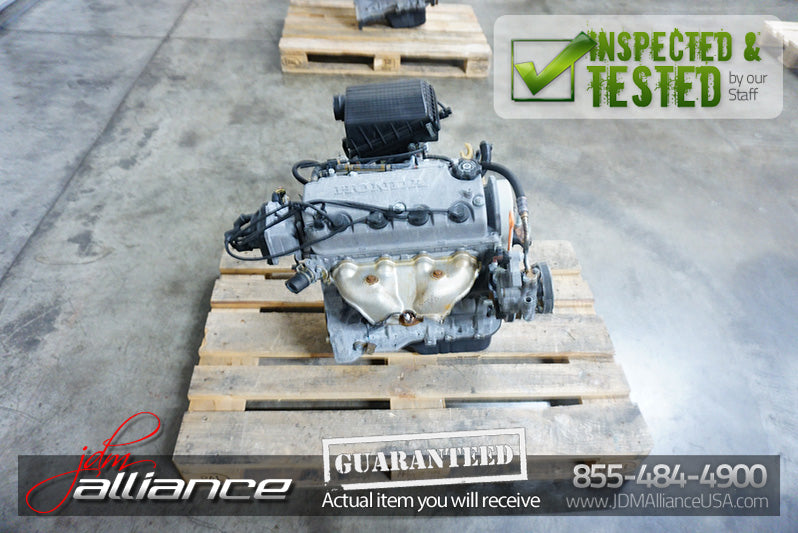 JDM 96-00 Honda Civic D15B 1.5L SOHC obd2 Engine *Non VTEC* D16Y7