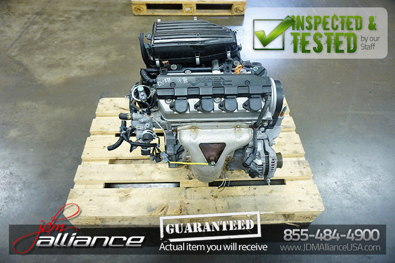 JDM 01-05 Honda Civic EX D15B 1.5L SOHC VTEC Engine D17A2 D17A