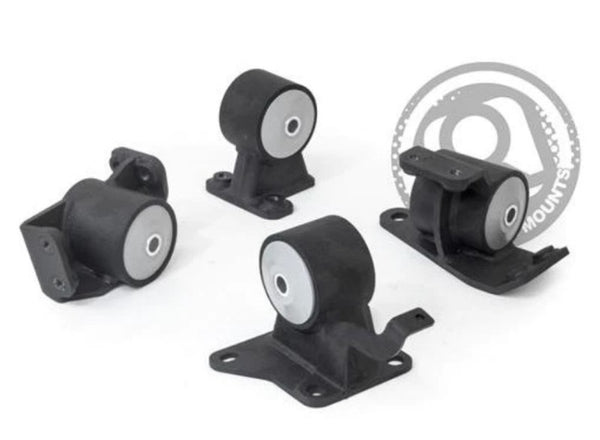 Innovative Mounts 90-99 Toyota MR2 3S / 5S Black Steel Mounts 75A