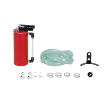 Mishimoto Small Aluminum Oil Catch Can - Wrinkle Red - view 1