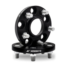 Mishimoto Wheel Spacers - 5x114.3 - 67.1 - 20 - M12 - Black - view 1