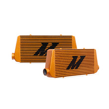Mishimoto Universal Gold R Line Intercooler Overall Size: 31x12x4 Core Size: 24x12x4 Inlet / Outlet - view 1