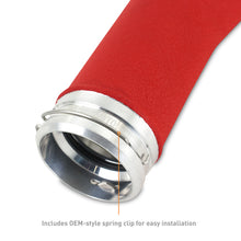 Mishimoto 2022+ Subaru WRX Charge Pipe - Wrinkle Red - view 2