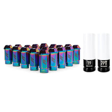 Mishimoto Aluminum Locking Lug Nuts M12x1.25 20pc Set Neo Chrome - view 1