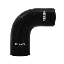 Mishimoto Silicone Reducer Coupler 90 Degree 2.75in to 3in - Black - view 1
