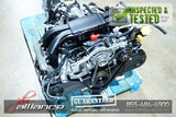 JDM 10-12 Subaru Legacy EJ25 2.5L SOHC AVCS Engine EJ253 AVLS