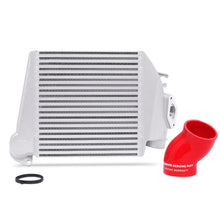 Mishimoto 08-14 Subaru WRX Top-Mount Intercooler Kit - Powder Coated Silver & Red Hoses - view 1