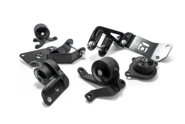 Innovative Mounts 01-05 Civic K-Series Black Steel Mounts 75A Bushings (Not K24 Trans)