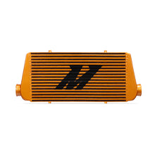 Mishimoto Universal Gold R Line Intercooler Overall Size: 31x12x4 Core Size: 24x12x4 Inlet / Outlet - view 7