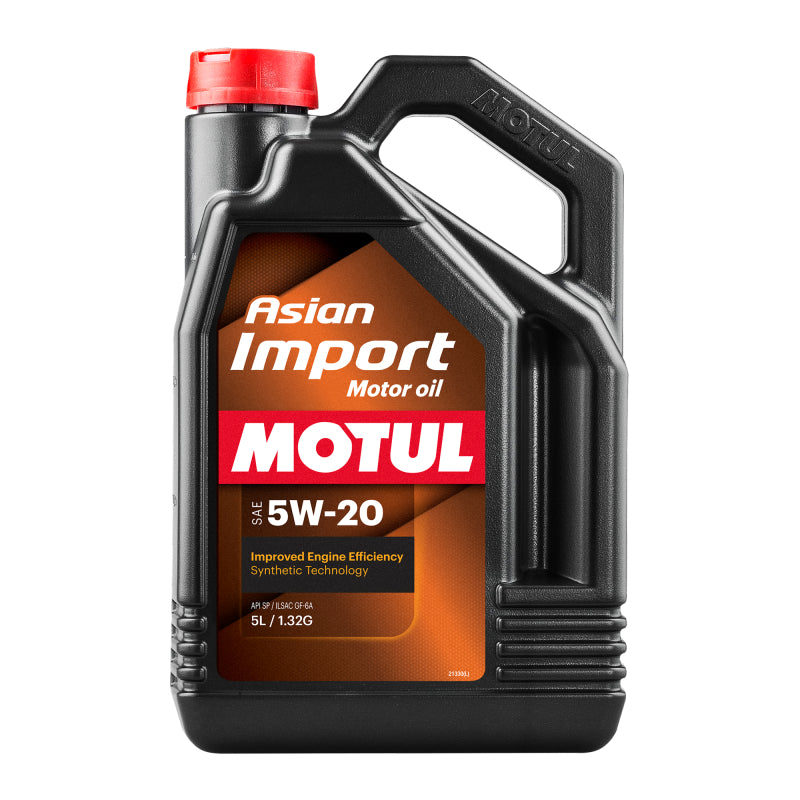 Motul Asian Import Motor Oil 5w20 4x5L