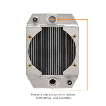 Mishimoto Universal Drag Race Performance Aluminum Radiator - Natural - view 3