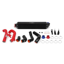 Mishimoto 2016+ Honda Civic 1.5T / 2017+ Honda Civic Si Black Intercooler Kit w/Red Pipes - view 1
