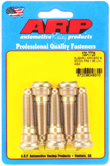 ARP Subaru WRX/BRZ & Scion FRS 1.95 UHL 12mm x 1.25 Wheel Stud Kit (5 Pack) - view 1