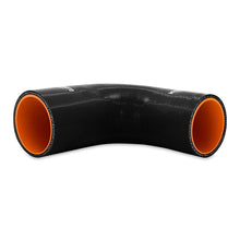 Mishimoto Silicone Reducer Coupler 90 Degree 2in to 2.5in - Black - view 3