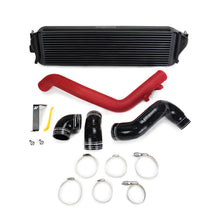 Mishimoto 2017+ Honda Civic Type R Intercooler Kit - Black Intercooler Red Pipes - view 1
