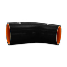 Mishimoto Silicone Reducer Coupler 45 Degree 3in to 3.25in - Black - view 2