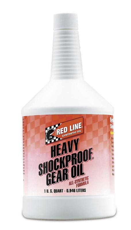 Red Line Heavy ShockProof Gear Oil — Case of 12 Quarts