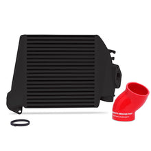 Mishimoto 08-14 Subaru WRX Top-Mount Intercooler Kit - Powder Coated Black & Red Hoses - view 3