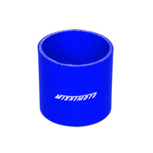 Mishimoto 3.0 Inch Blue Straight Coupler - view 4