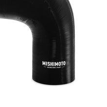 Mishimoto Silicone Reducer Coupler 90 Degree 2.5in to 3in - Black - view 2
