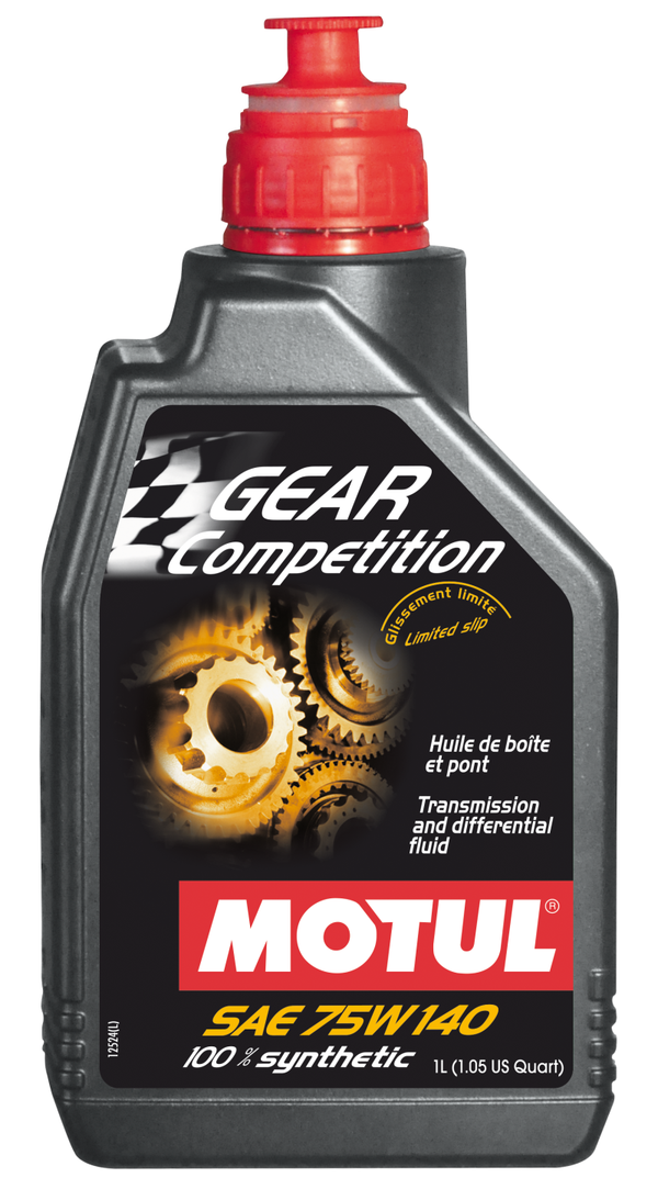 Motul Gear FF Competition 75W140 LSD Gear Oil — Case of 12 Litres
