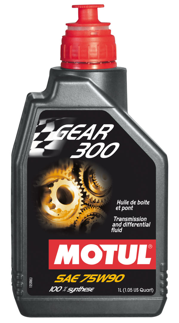 Motul Gear 300 75W90 Synthetic Ester Gear Oil — Case of 12 Litres