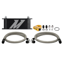 Mishimoto Universal Thermostatic Oil Cooler Kit 16-Row Black - view 1