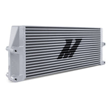 Mishimoto Heavy-Duty Oil Cooler - 17in. Same-Side Outlets - Silver - view 1